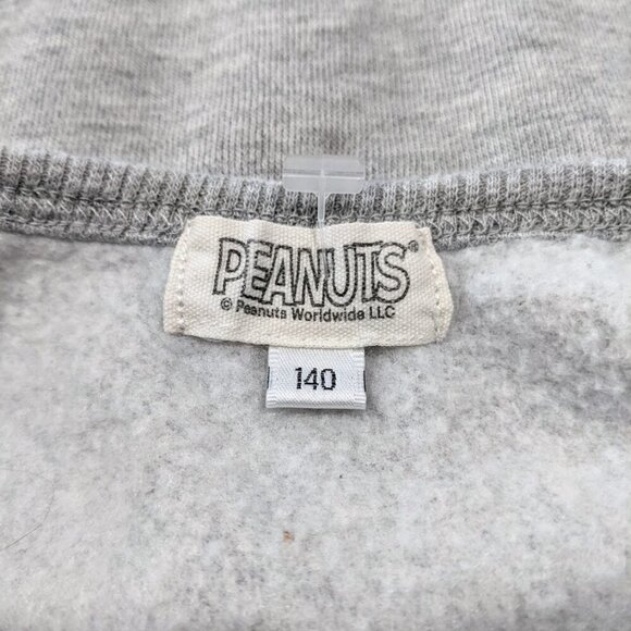 Peanuts Boy's Sweatshirt featuring Snoopy and Woodstock | Boys Size M - Picture 3 of 4